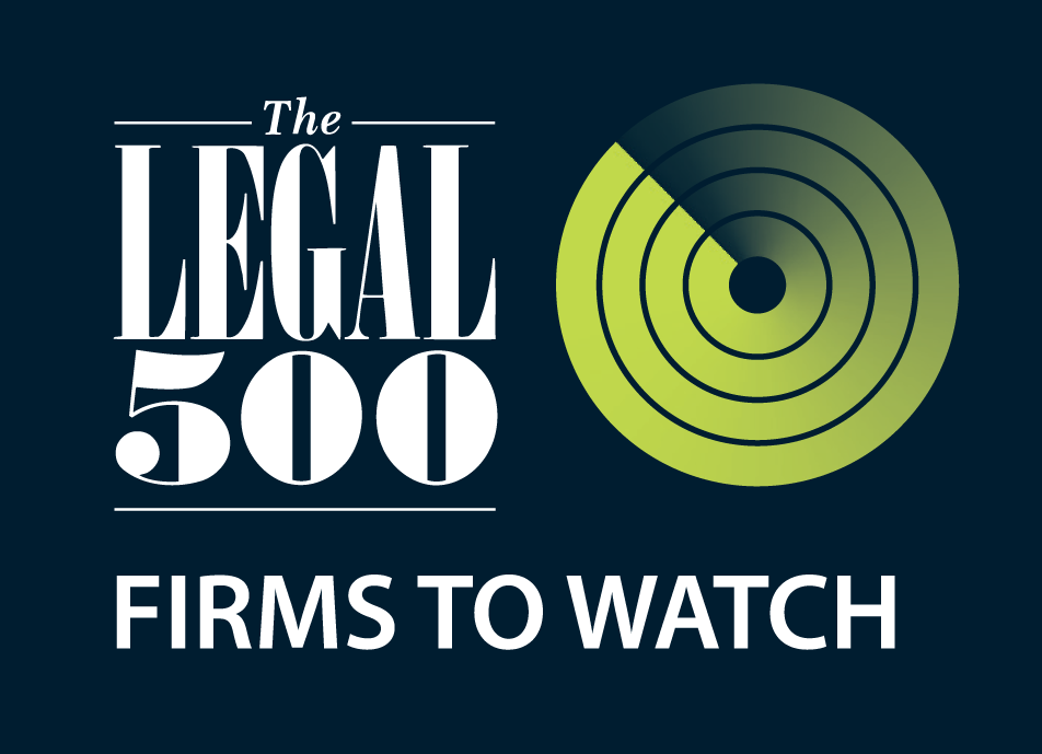 Legal 500 - Firms to Watch Logo