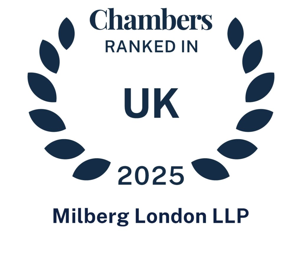 Chambers ranked firm logo 2025