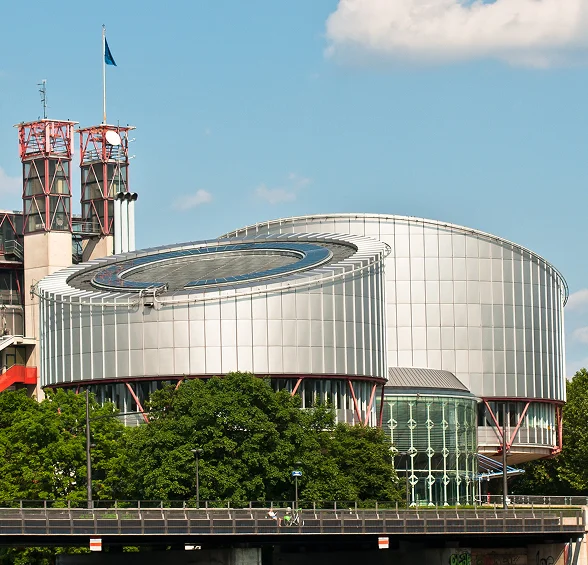 The Building of the European Court of Human Rights in Strasbourg