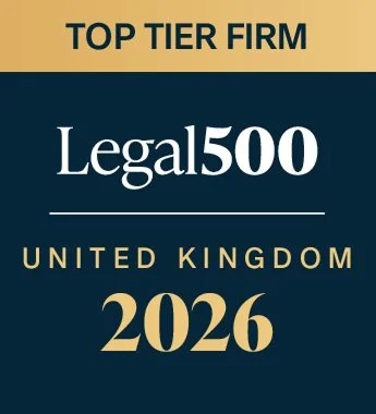 Legal 500 - Top Tier - 2026