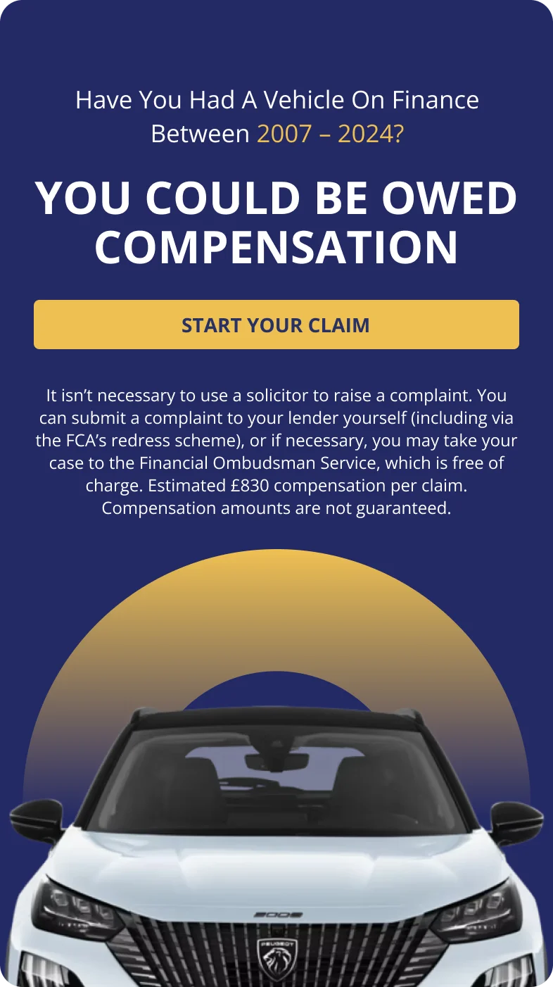 Motor Claim Banner CTA